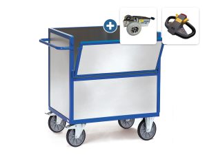 Bakwagen met wanden van staalplaat