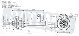 350 Watt elektromotor