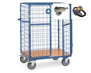 Pakketwagen met dubbele vleugeldeuren en dak - 1552 mm