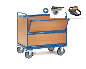 Bakwagen met houten wanden