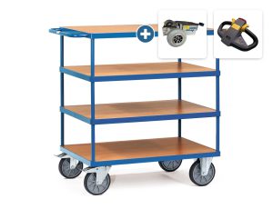 Zware tafelwagen met 4 etages