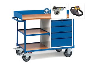 Werkplaatswagen met werkblad 3