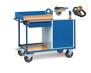 Werkplaatswagen met werkblad 2